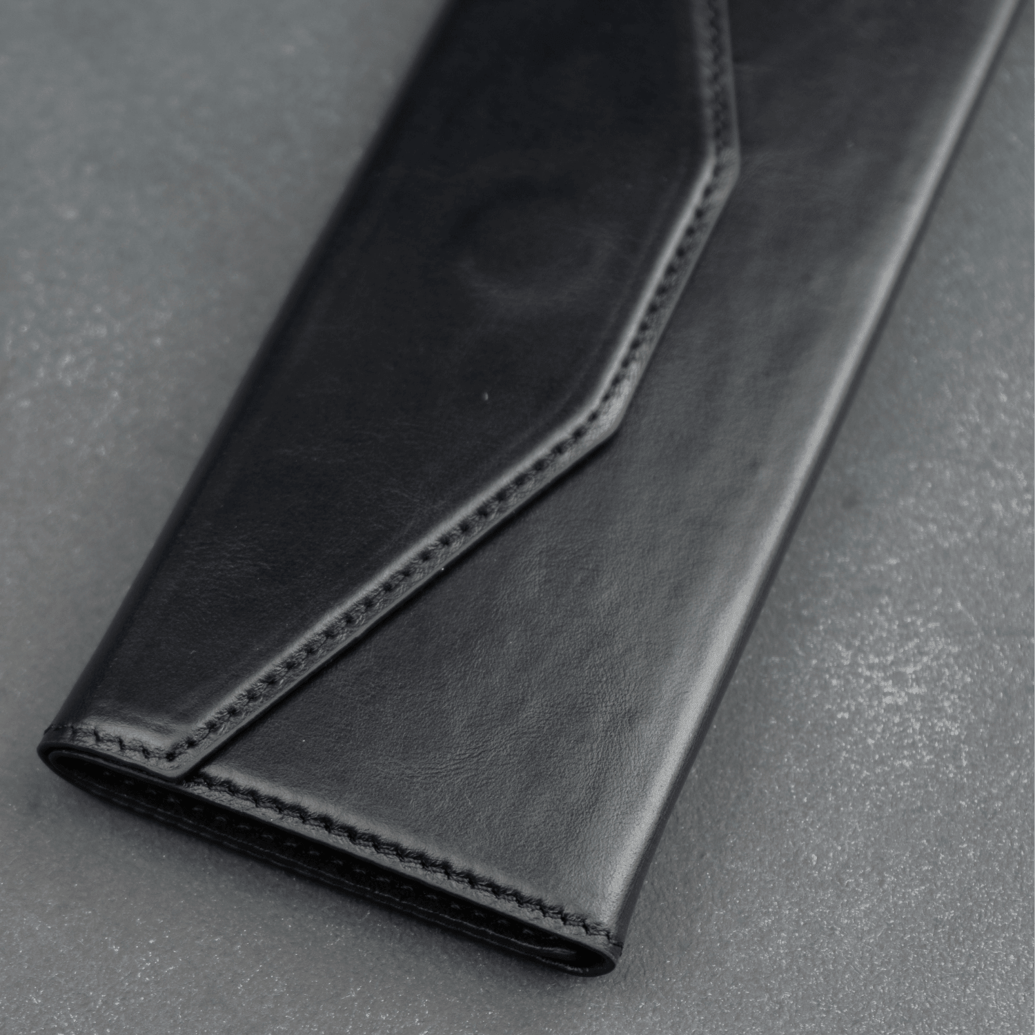 Luxury Leather Sunglasses Case - Black - Louisville - Overture Gifts