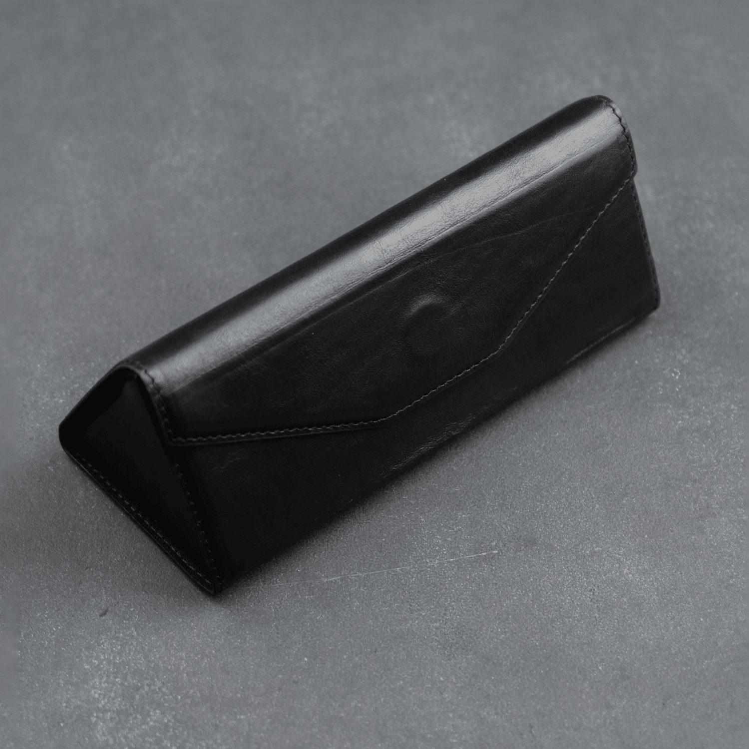 Luxury Leather Sunglasses Case - Black - Louisville - Overture Gifts