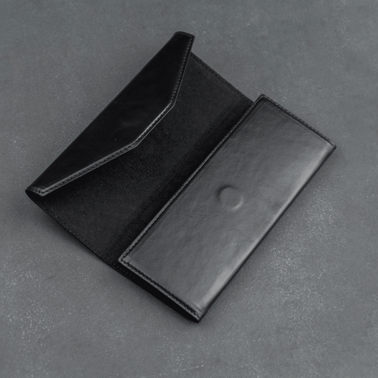 Luxury Leather Sunglasses Case - Black - Louisville - Overture Gifts