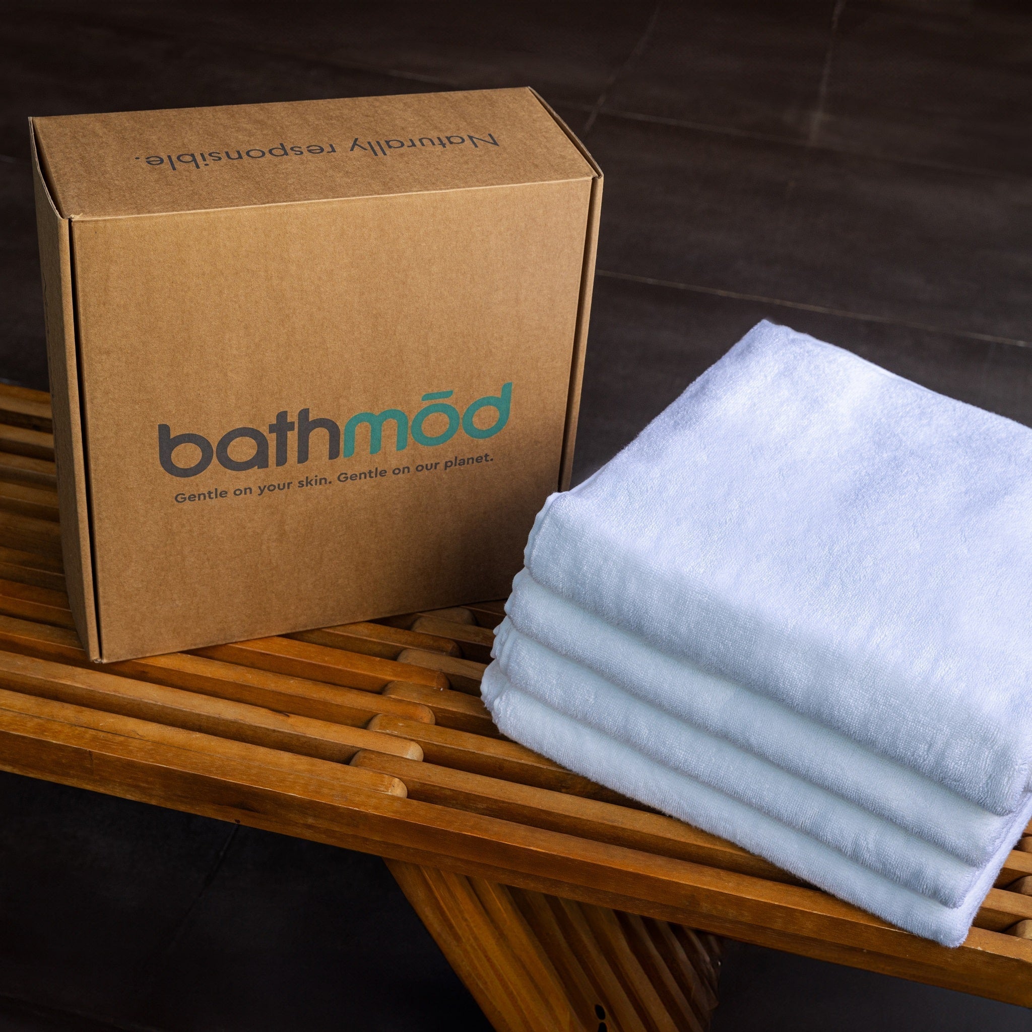 Luxury Organic Bath Towels (Four Pack) - Overture Gifts