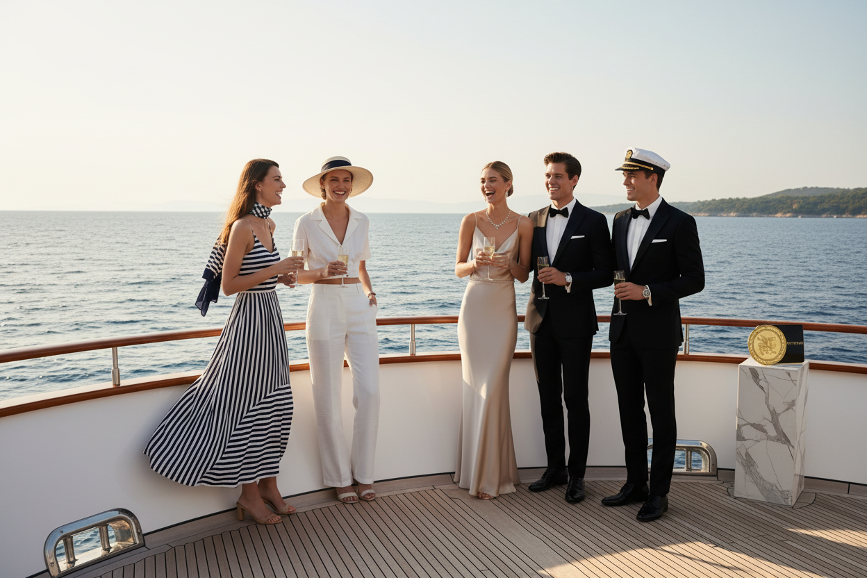 Luxury Yacht Celebration