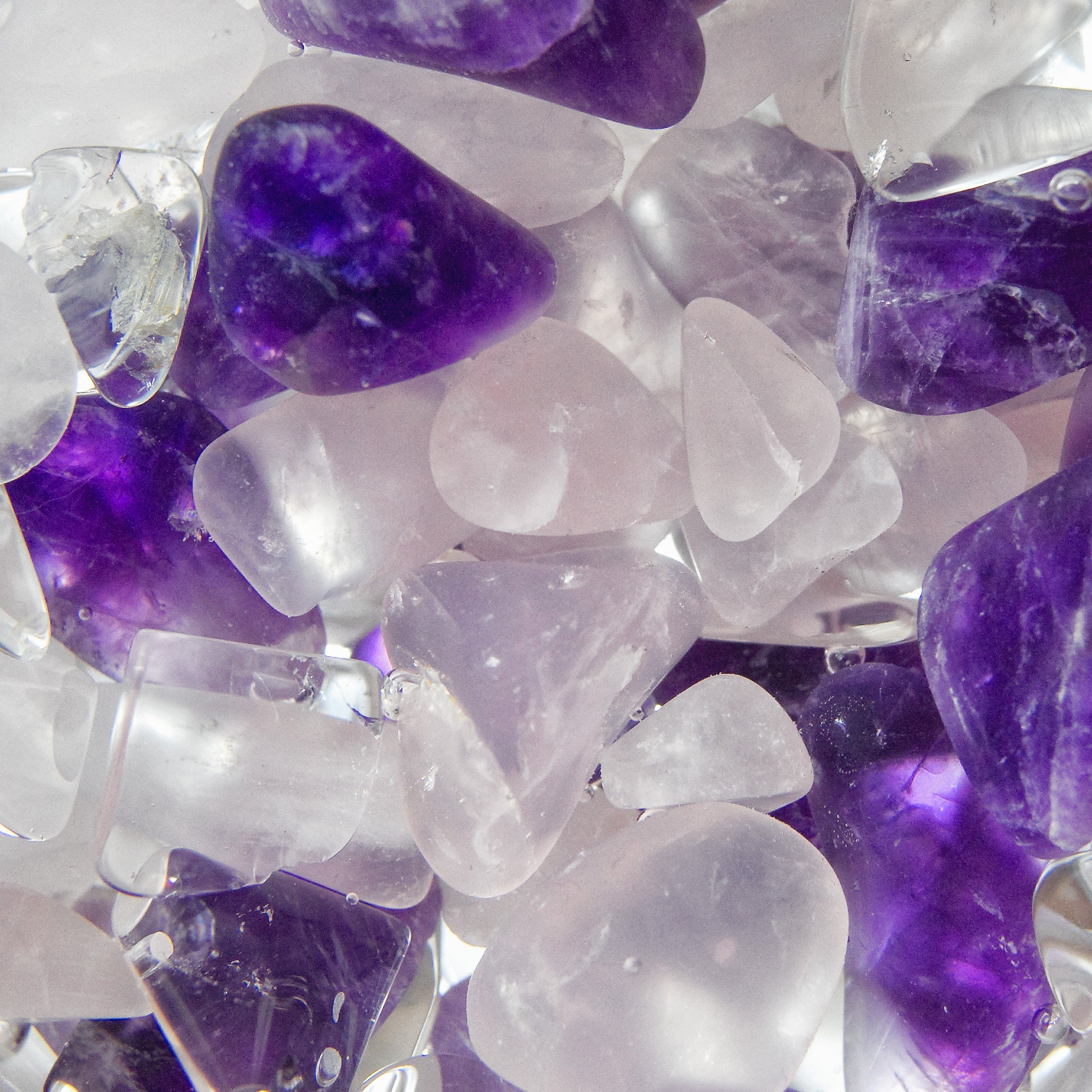 ViA WELLNESS | Amethyst, Rose Quartz & Clear Quartz