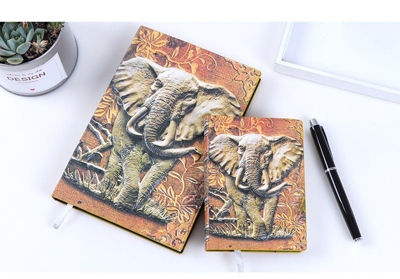 Manufacturer-customized European-style Embossed Retro Notebook Notebook Notepad - Overture Gifts