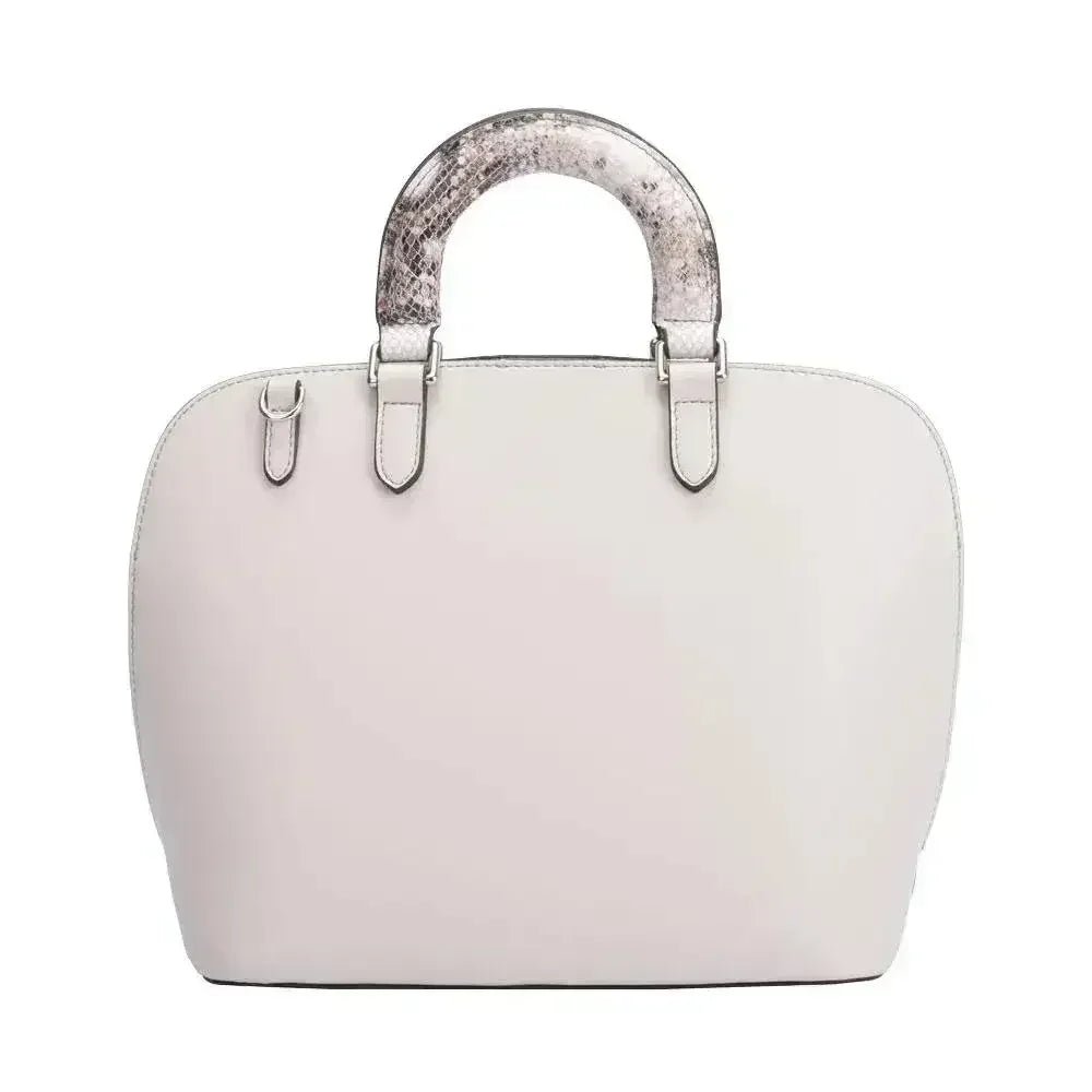 Maria Carla Woman's Fashion Luxury Leather Handbag, Smooth Leather - Overture Gifts
