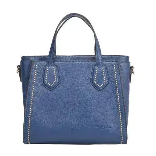 Maria Carla Women's Fashion Luxury Leather Handbag, Smooth Leather - Overture Gifts