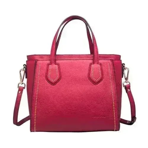 Maria Carla Women's Fashion Luxury Leather Handbag, Smooth Leather - Overture Gifts