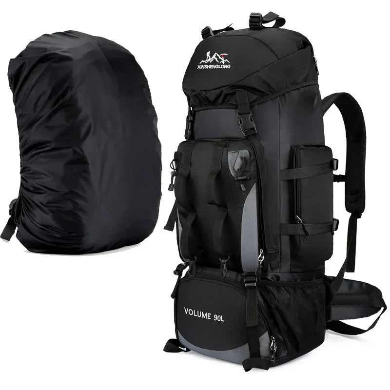 Men's 90L Camping Backpack Large Capacity for Travel & Hiking Gear - Overture Gifts