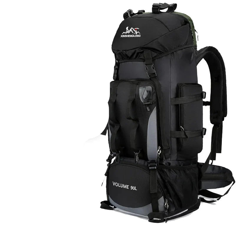 Men's 90L Camping Backpack Large Capacity for Travel & Hiking Gear - Overture Gifts