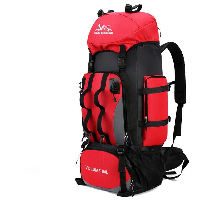 Men's 90L Camping Backpack Large Capacity for Travel & Hiking Gear - Overture Gifts
