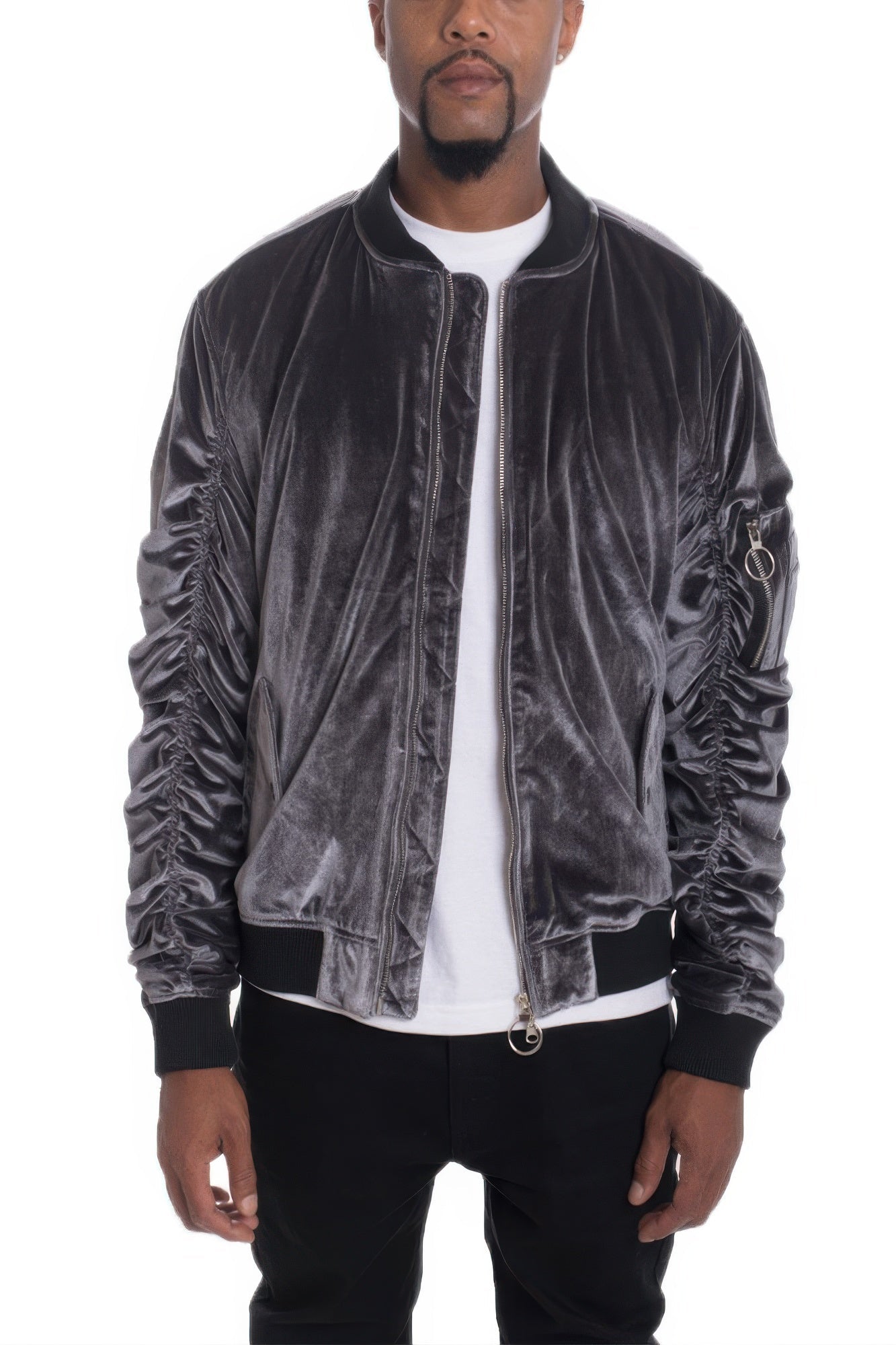 Men's Casual Slim Fit Bomber Jacket - Overture Gifts