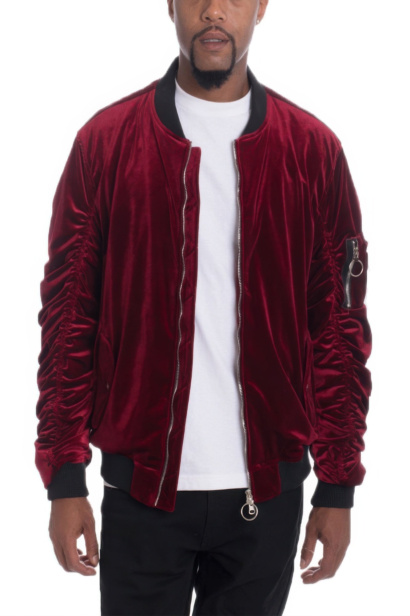Men's Casual Slim Fit Bomber Jacket - Overture Gifts