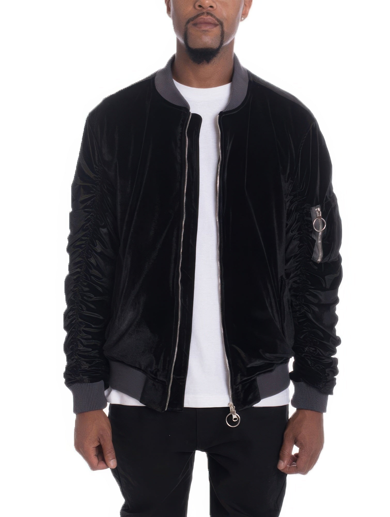 Men's Casual Slim Fit Bomber Jacket - Overture Gifts