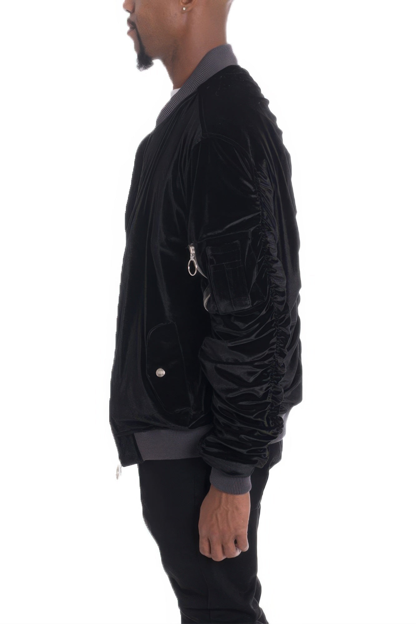 Men's Casual Slim Fit Bomber Jacket - Overture Gifts