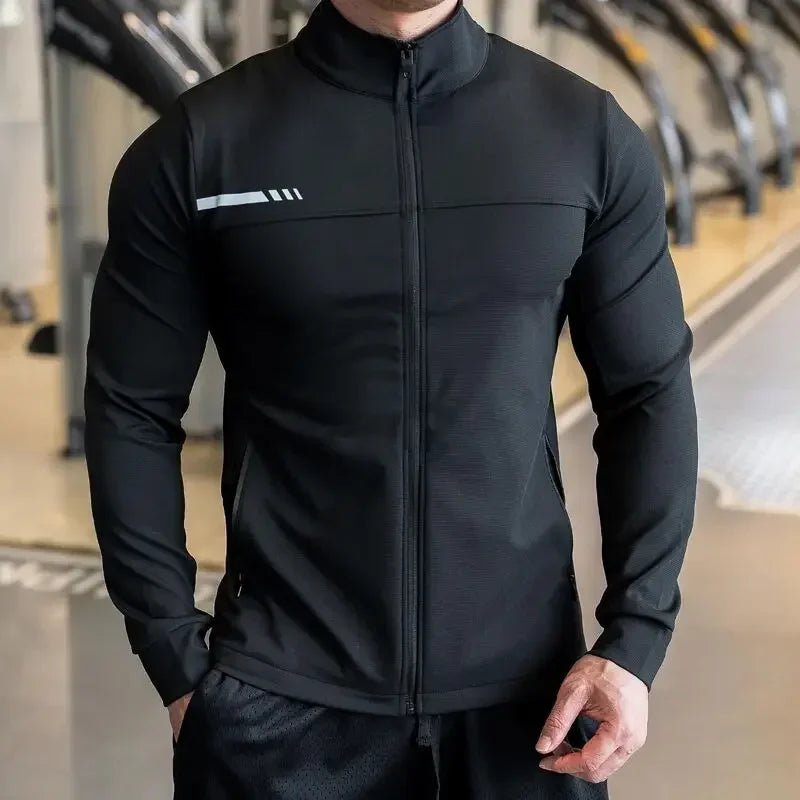 Men's High-Quality Zipped Sport Jacket | Gym, Running & Outdoor Training - Overture Gifts