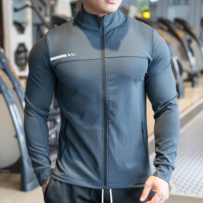 Men's High-Quality Zipped Sport Jacket | Gym, Running & Outdoor Training - Overture Gifts