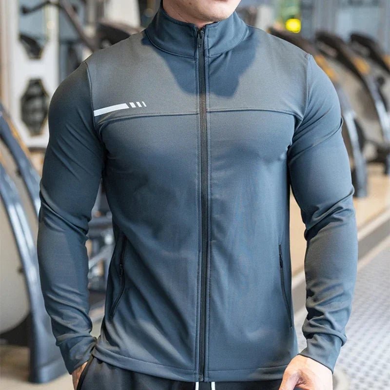 Men's High-Quality Zipped Sport Jacket | Gym, Running & Outdoor Training - Overture Gifts