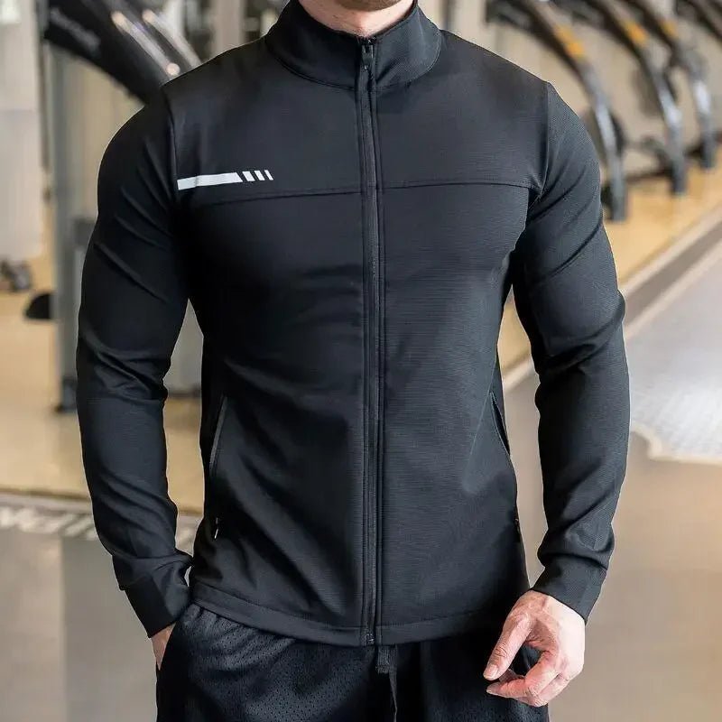 Men's High-Quality Zipped Sport Jacket | Gym, Running & Outdoor Training - Overture Gifts