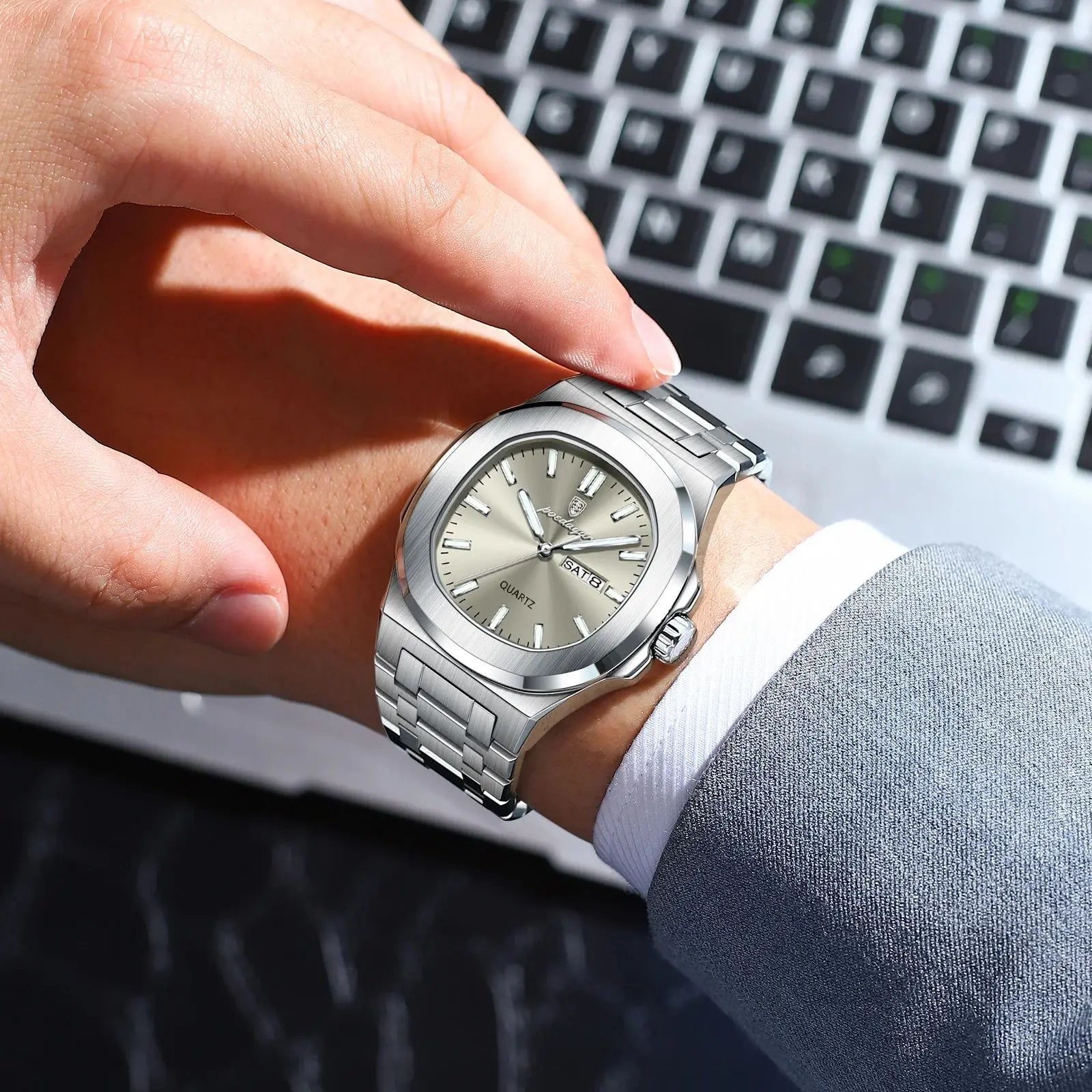 Men’s Luxury Square Watch - Overture Gifts