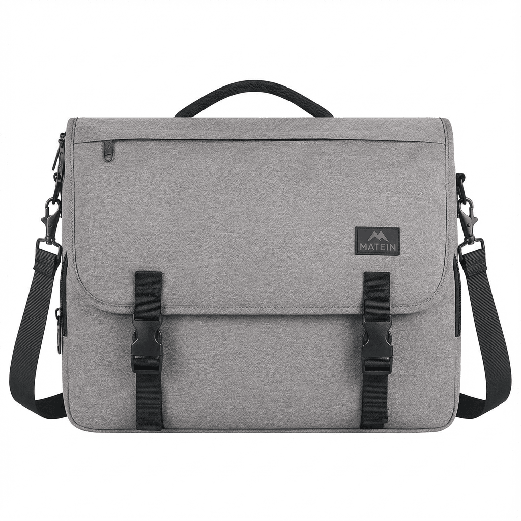 Men's Nylon Messenger Bag – Executive Commuter Carry - Overture Gifts