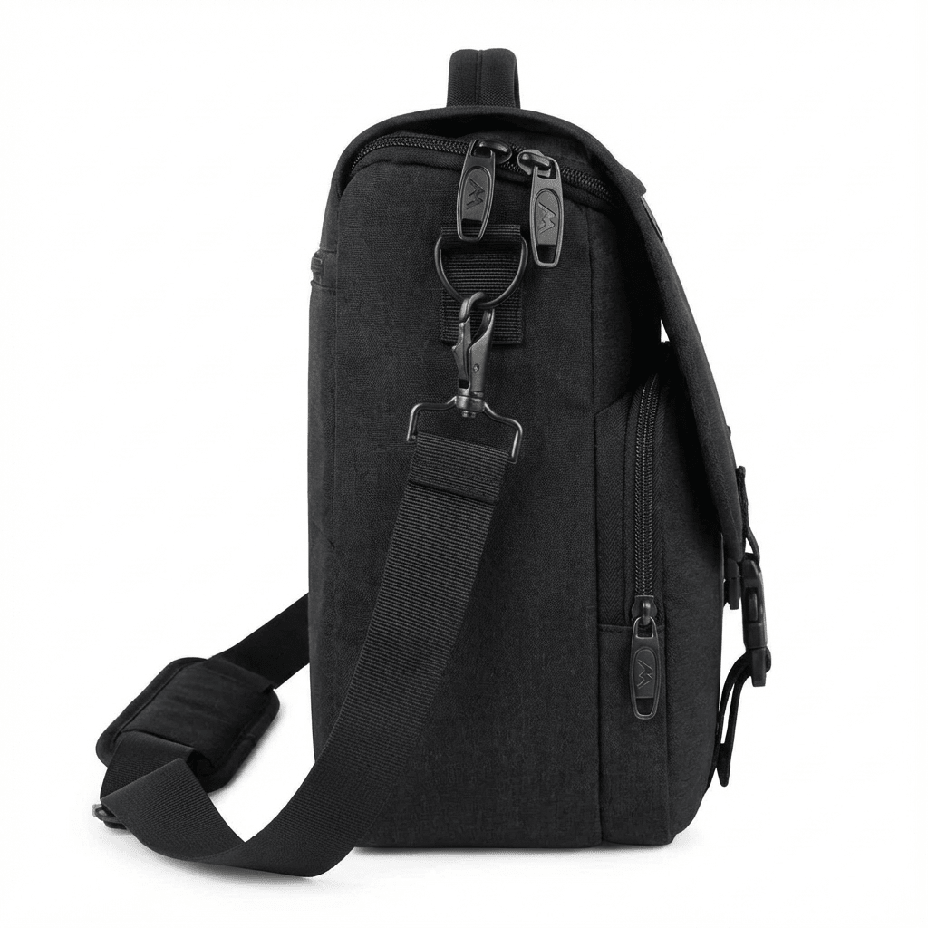 Men's Nylon Messenger Bag – Executive Commuter Carry - Overture Gifts