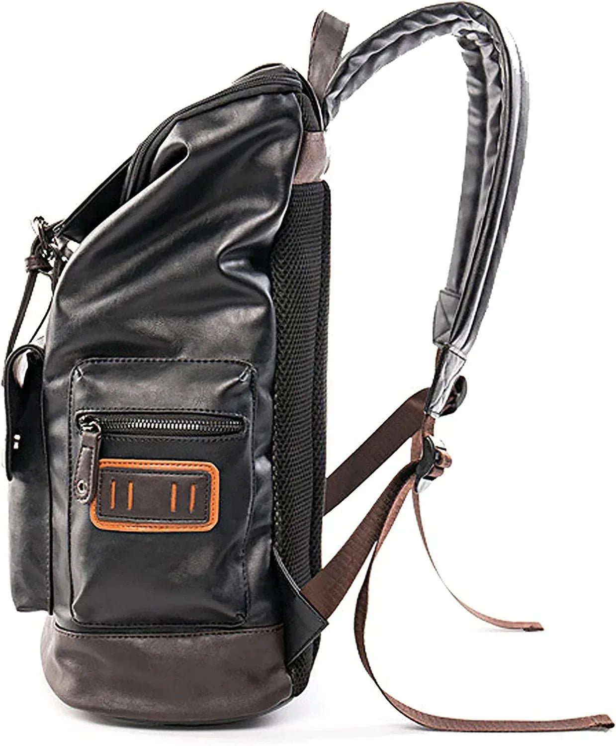 Men's Vegan Leather Backpack – Executive Commuter Carry - Overture Gifts