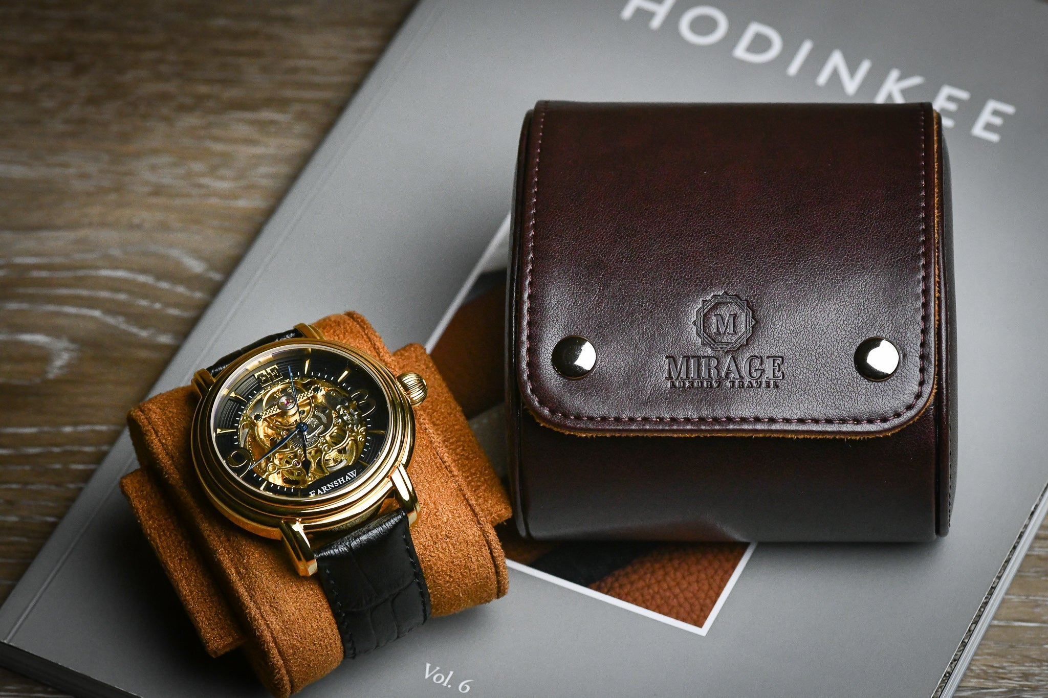 1 Watch Case - Espresso Brown