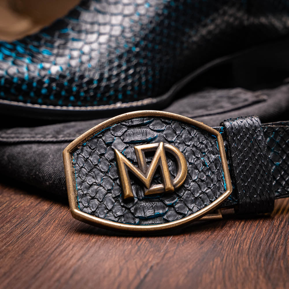 Missouri Black / Blue Boots