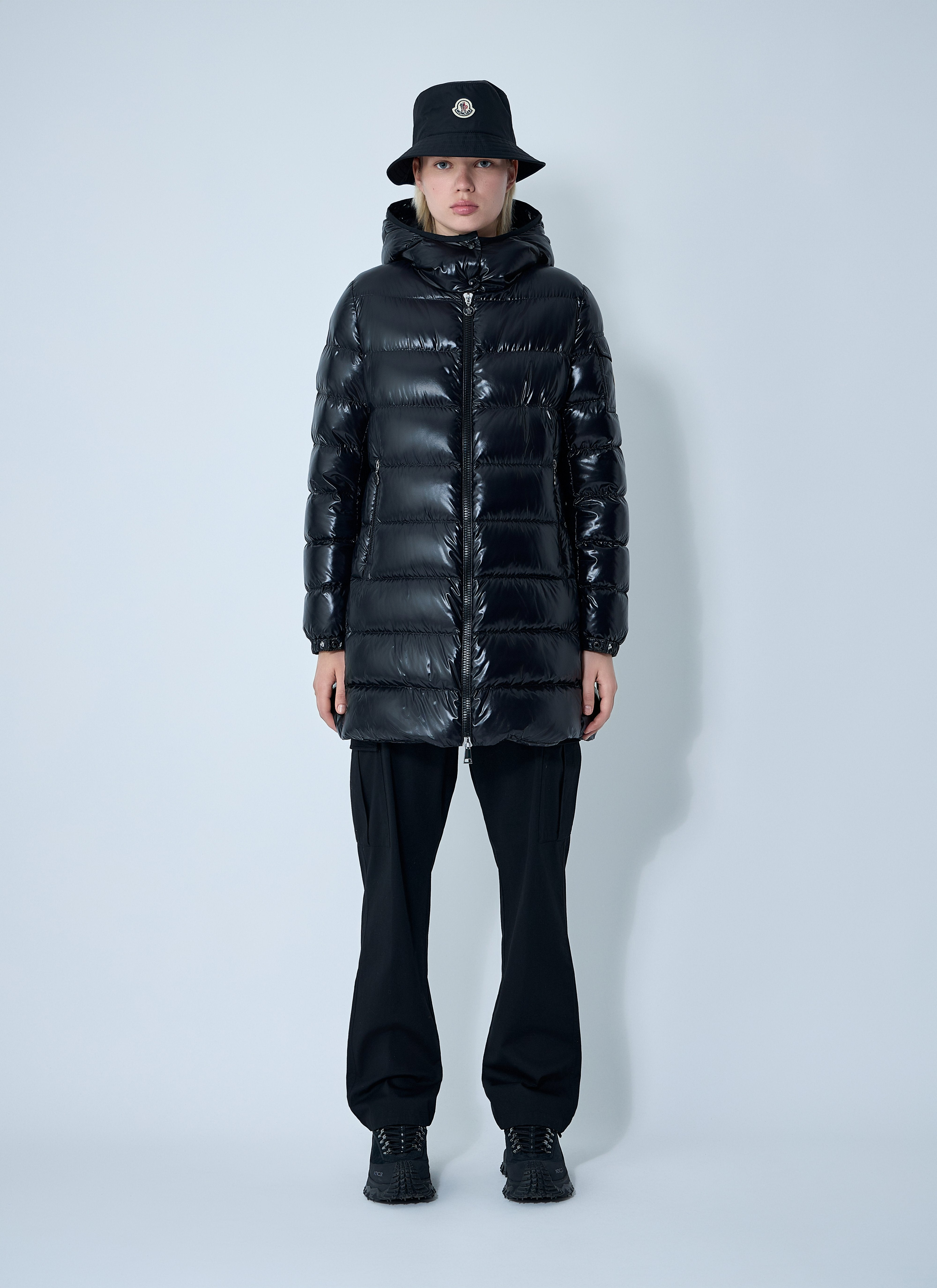 Moncler Women Courcelles Long Down Coat
