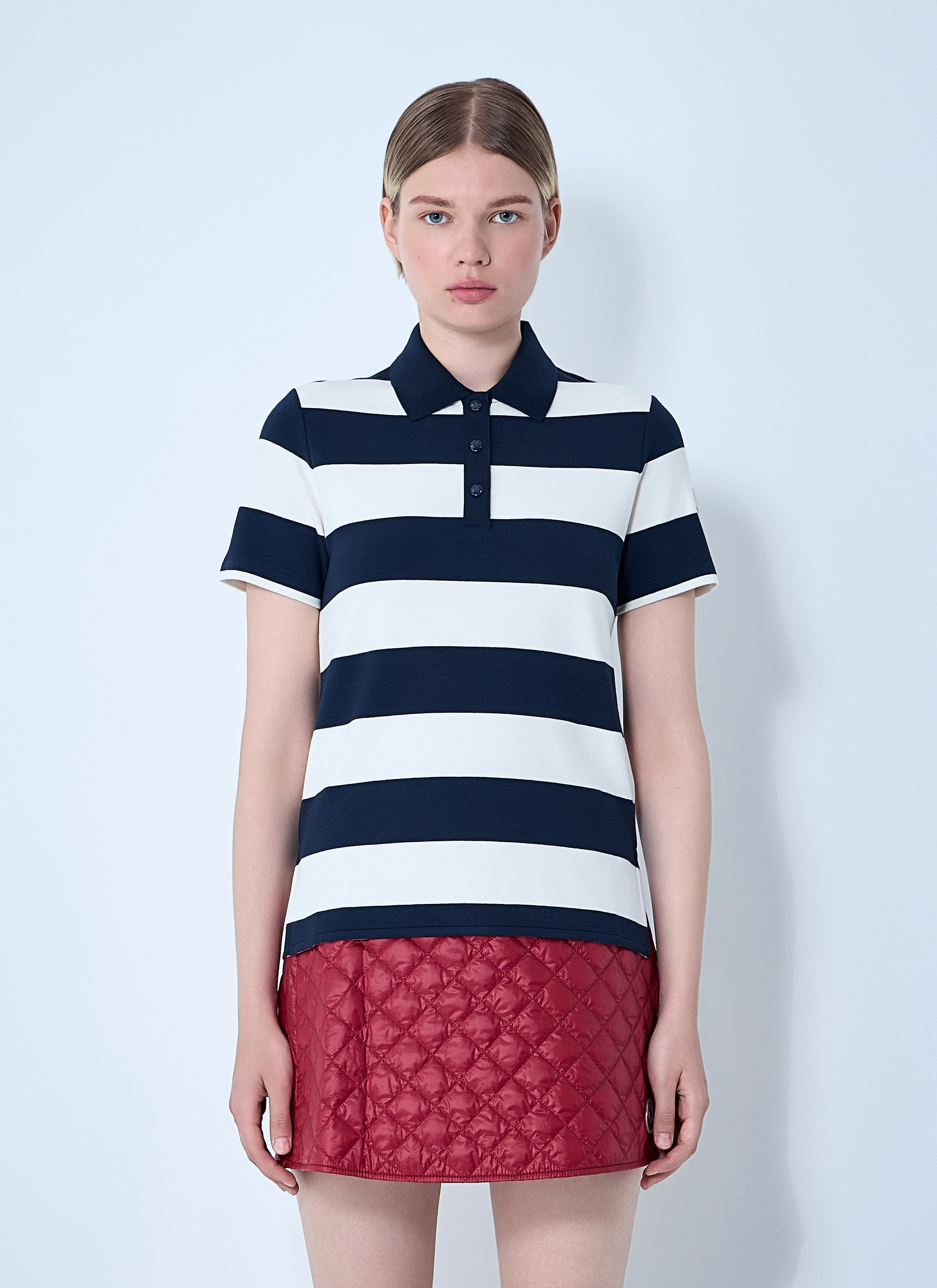 Moncler Women Striped Polo Shirt