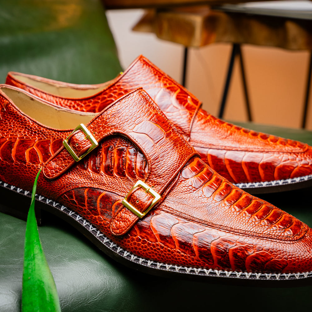 Napoli Rustic Cognac Shoe