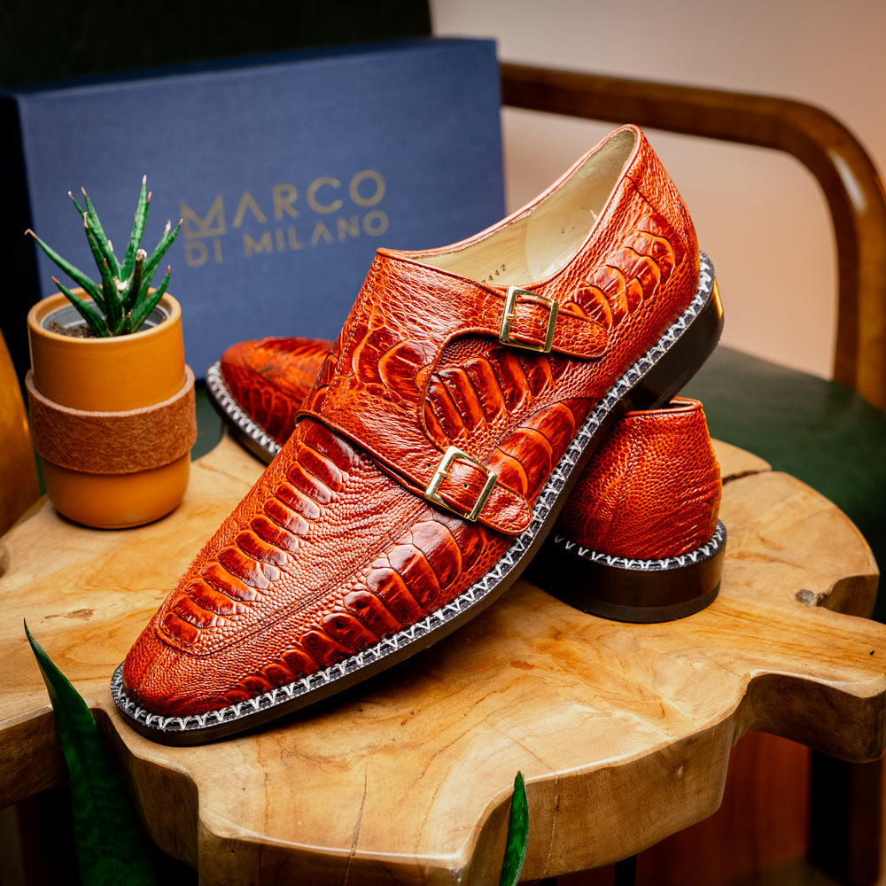 Napoli Rustic Cognac Shoe