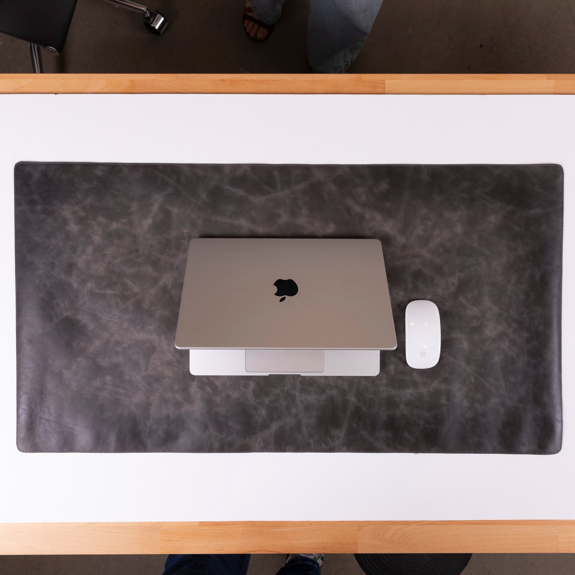 Natural Leather Desk Mat (91 cm x 48 cm) - Overture Gifts