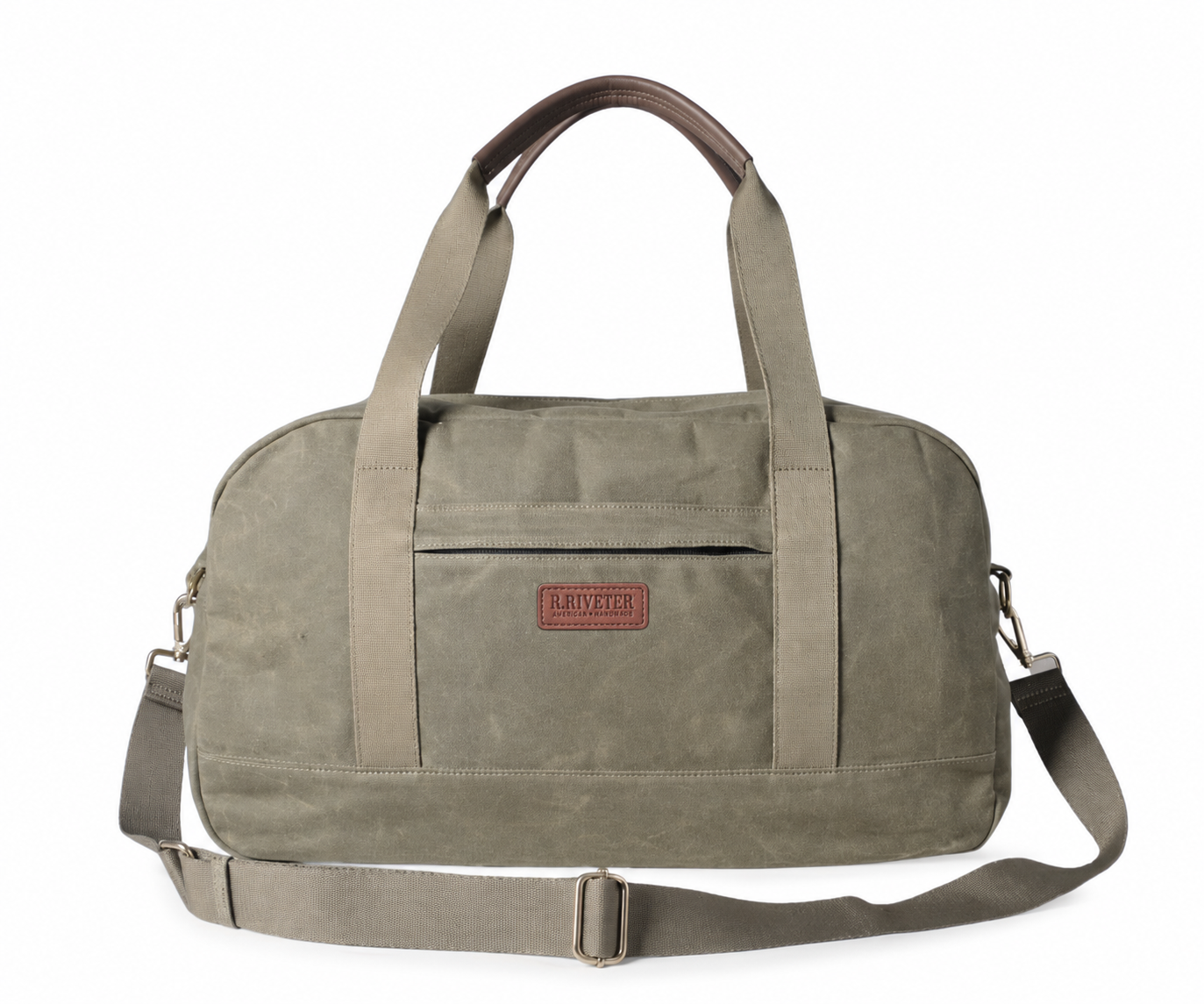 Nellie | Fatigue Waxed Canvas + Brown