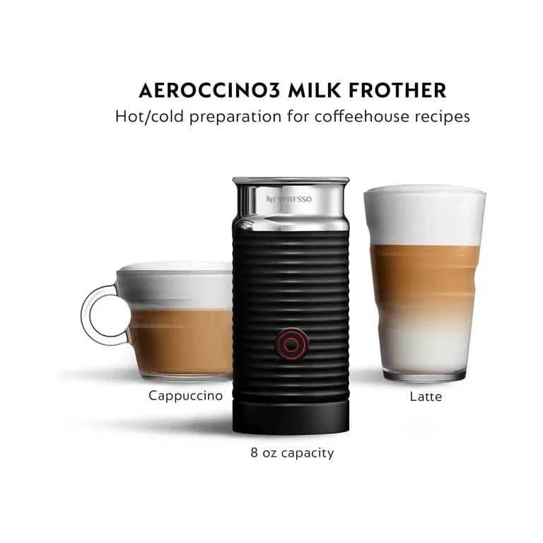 Nespresso Vertuo Next Coffee and Espresso Maker with Aeroccino Milk Frother (Refurbished) - Overture Gifts