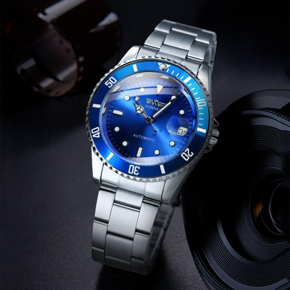 New Fashion Mens Watches Luxury Modern Style Wristwatches Round Shine Design For Men - Overture Gifts
