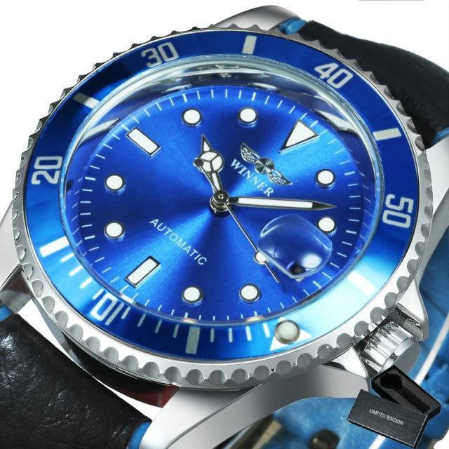 New Fashion Mens Watches Luxury Modern Style Wristwatches Round Shine Design For Men - Overture Gifts