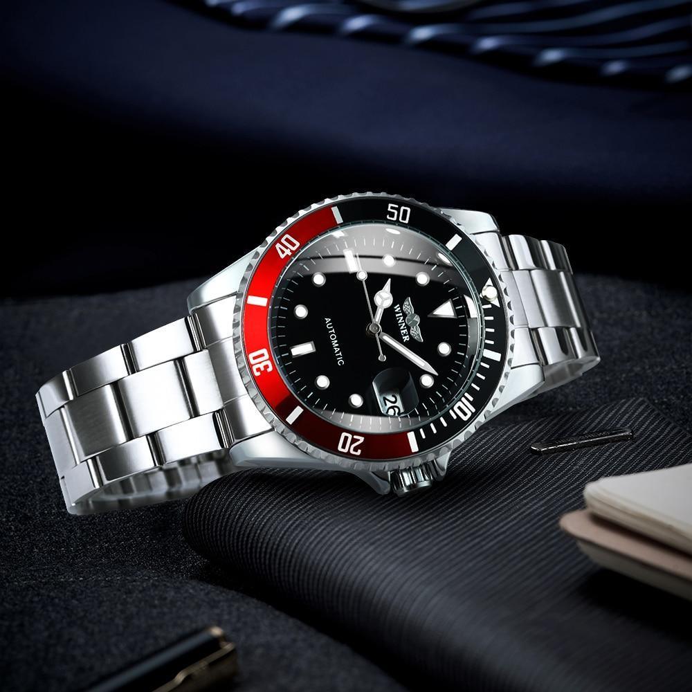New Fashion Mens Watches Luxury Modern Style Wristwatches Round Shine Design For Men - Overture Gifts