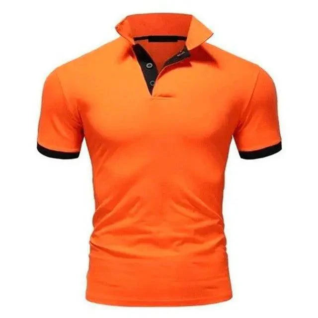 New Polo Shirt Men Summer Cool Men's Shirts Sleeve Polo Business Clothes Luxury Men Tee Shirt Polos women's short sleeves Summer Men's T-shirt Short Sleeved Lapel Casual T-shirt for Male Half Sleeve Tops