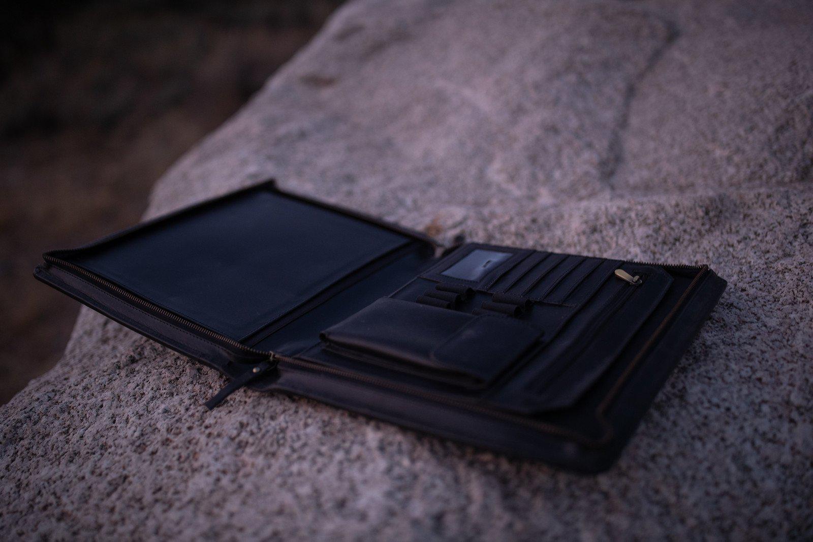 Nomad Leather Portfolio - Overture Gifts