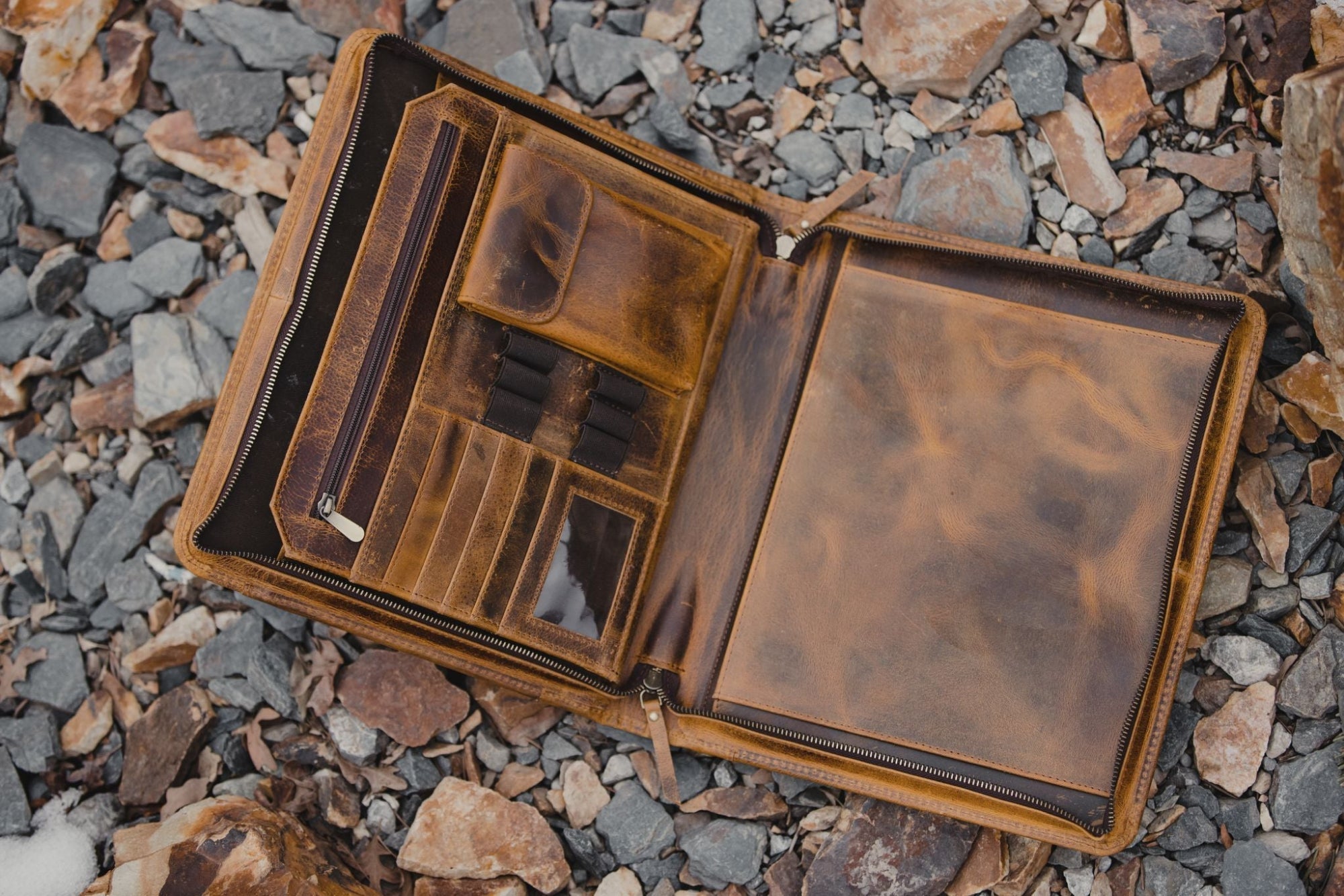 Nomad Leather Portfolio - Overture Gifts