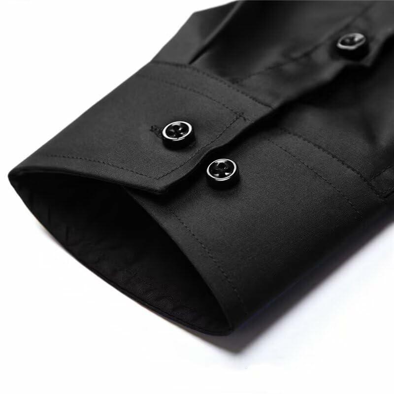 Wangyue Premium Cotton Long Sleeve Button Down Shirt With Pockets Signature