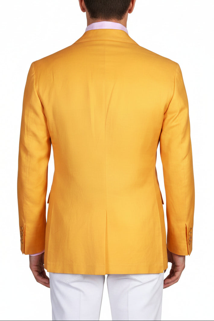 Kiton Birdseye Cotton-Linen Sport Jacket