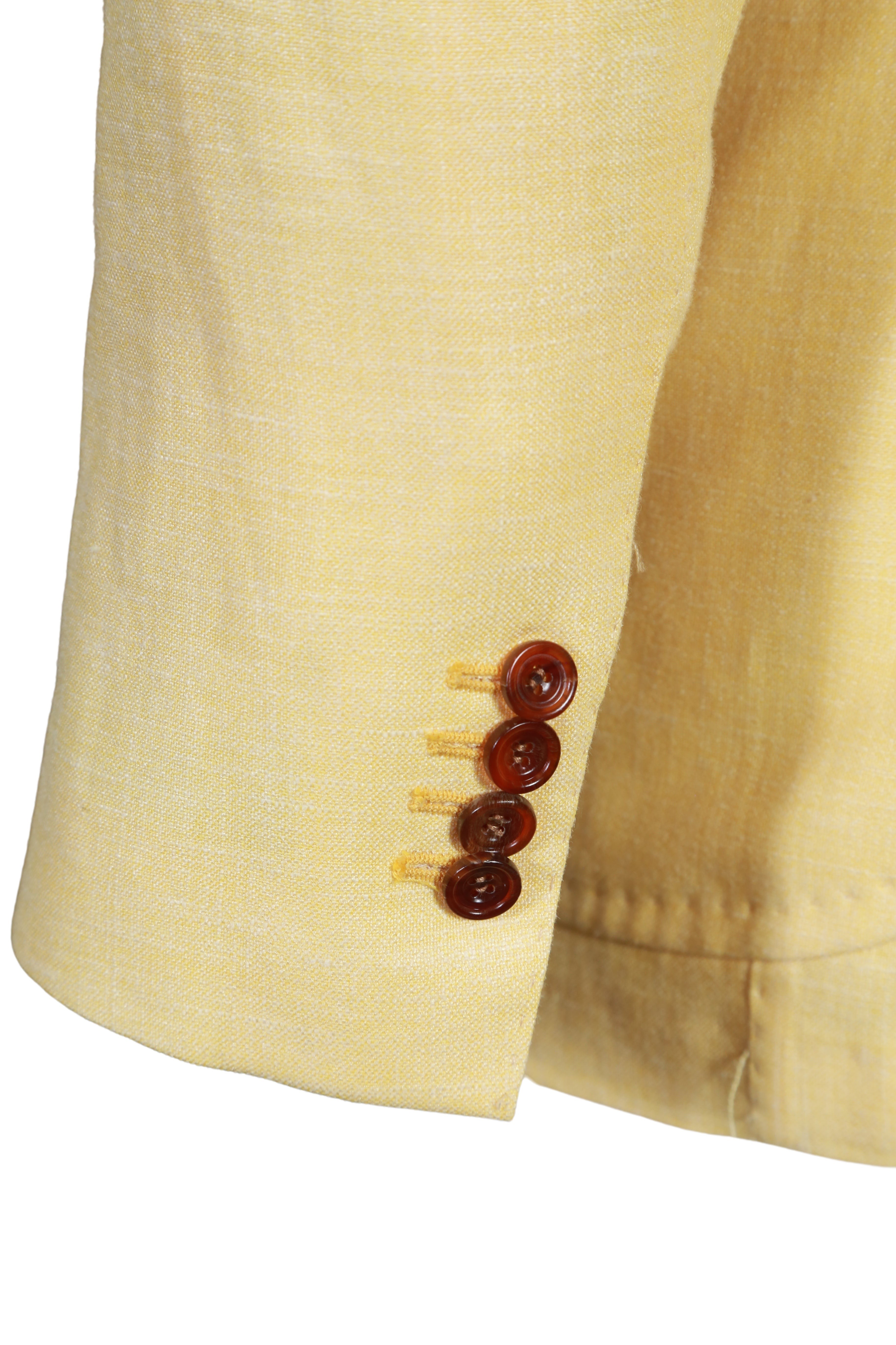 Sartorio Solid Silk-Linen-Wool Sport Jacket