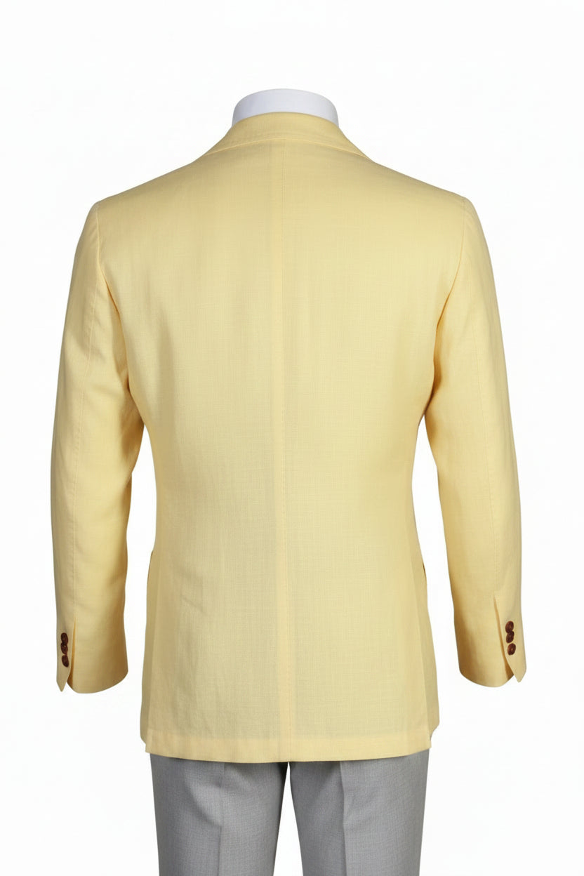 Sartorio Solid Silk-Linen-Wool Sport Jacket