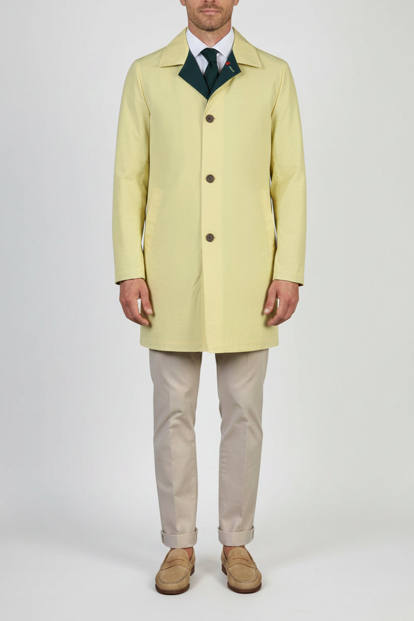 Kired by Kiton Ben Reversible Raincoat