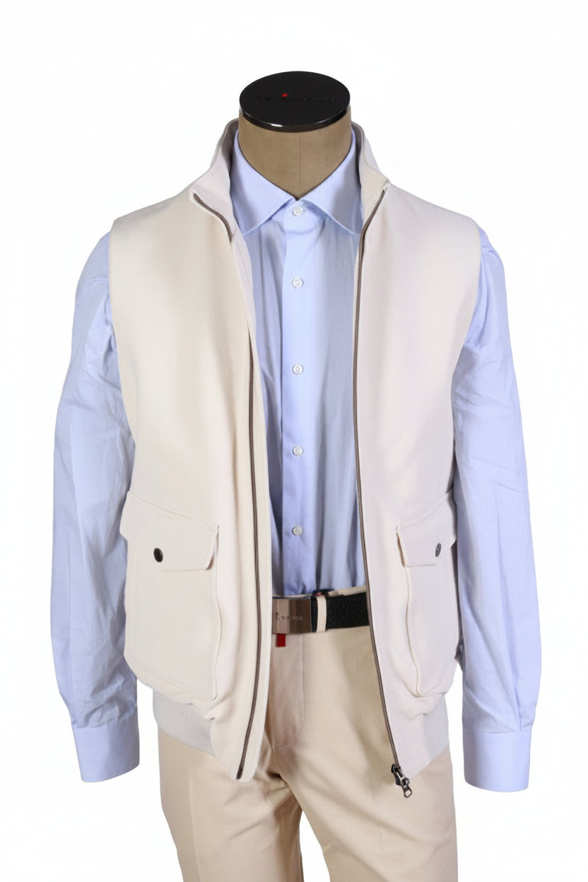 Kired by Kiton Linen-Cotton Vest
