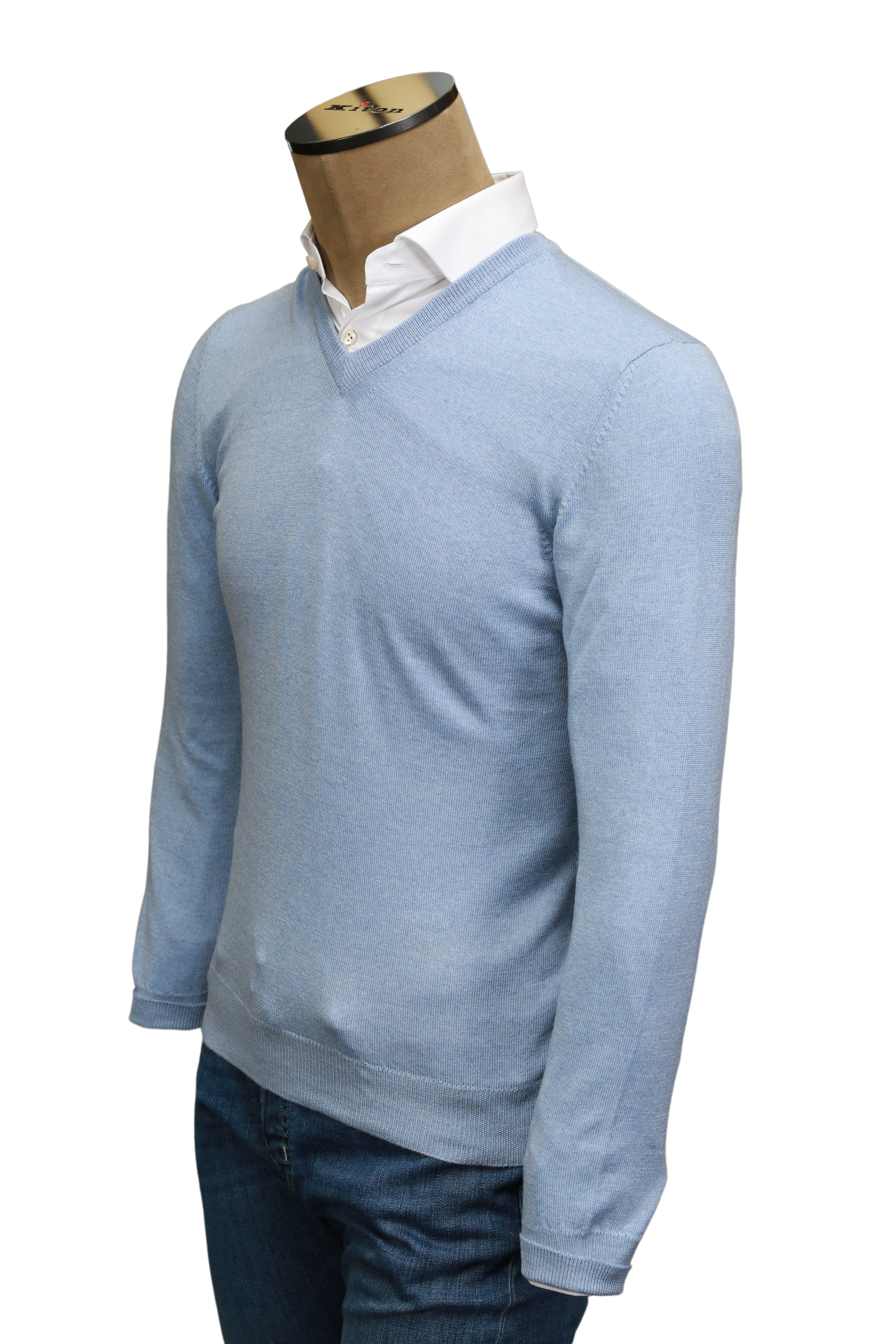 Fedeli Cashmere V-Neck Sweater