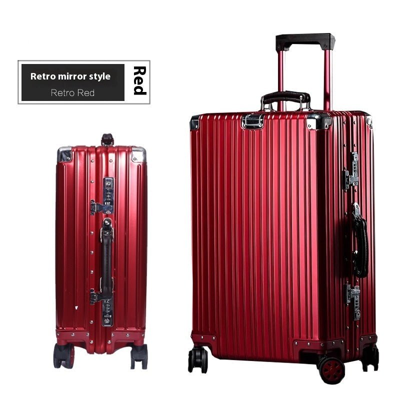 Password Aluminum Frame 20-inch Aluminum Magnesium Luggage - Overture Gifts