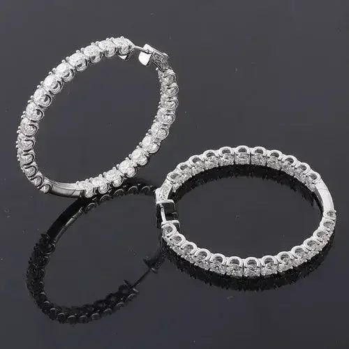 Personalized Big Diameter Earrings – Luxury Statement Jewelry - Overture Gifts