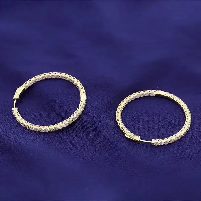 Personalized Big Diameter Earrings – Luxury Statement Jewelry - Overture Gifts